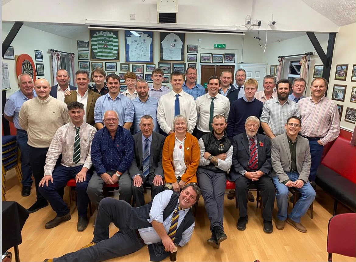 Presteigne CC end of season dinner — players, committee and life members